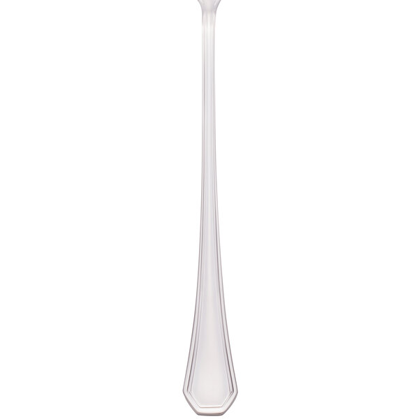 A long silver Walco iced tea spoon.