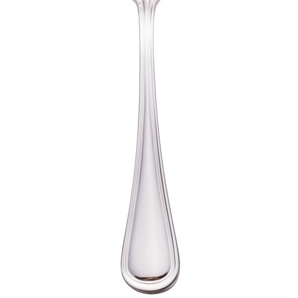 A Walco stainless steel dinner fork with an 18/10 stainless steel finish.