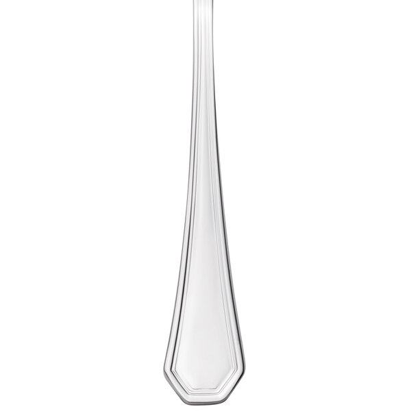 A Walco stainless steel fish knife with a flat handle.