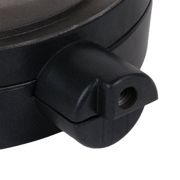 A close-up of a Carnival King Waffle Grid knob.