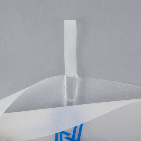 A white rectangular polyurethane pastry bag with a black handle.