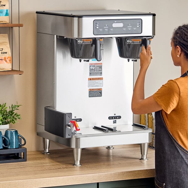 Bunn 51200 ICB Infusion Series Stainless Steel Twin Automatic Coffee Brewer