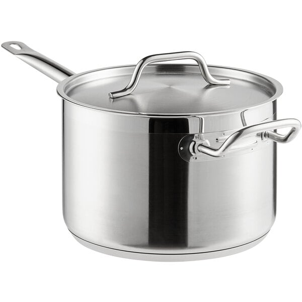 Ø 16-32 cm gastlando Sizes Stainless Steel Saucepan Frying Pot with Lid 