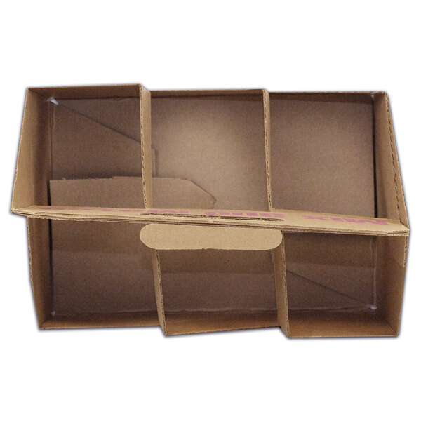 6 Pack Cardboard Wine Bottle Carrier 50/Case