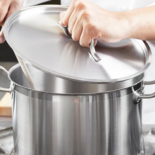 Vigor 11 1 2 Stainless Steel Replacement Lid For 12 Qt Stock Pot