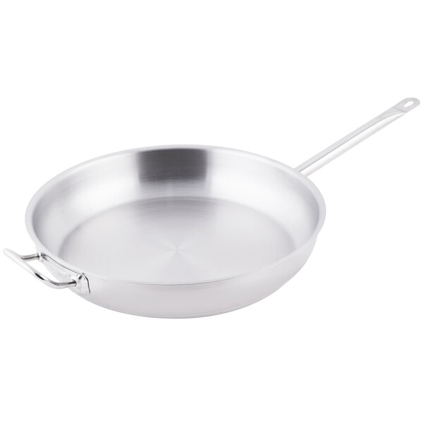 Stainless Steel Aluminum-Clad Fry Pan