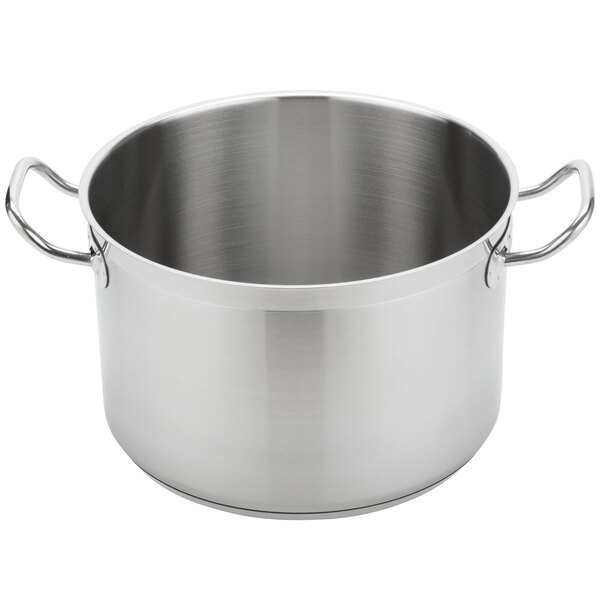 12 Qt Stock Pot Heavy Duty Stainless Steel W Cover