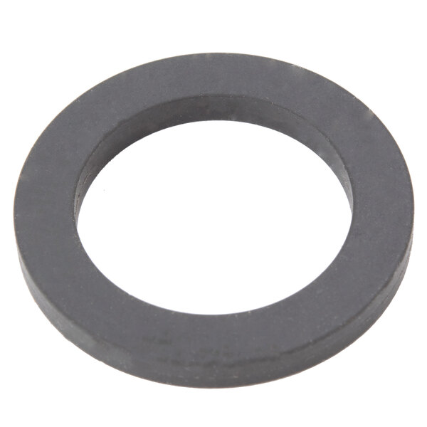 A black round spout for a Cambro beverage dispenser with a white background.