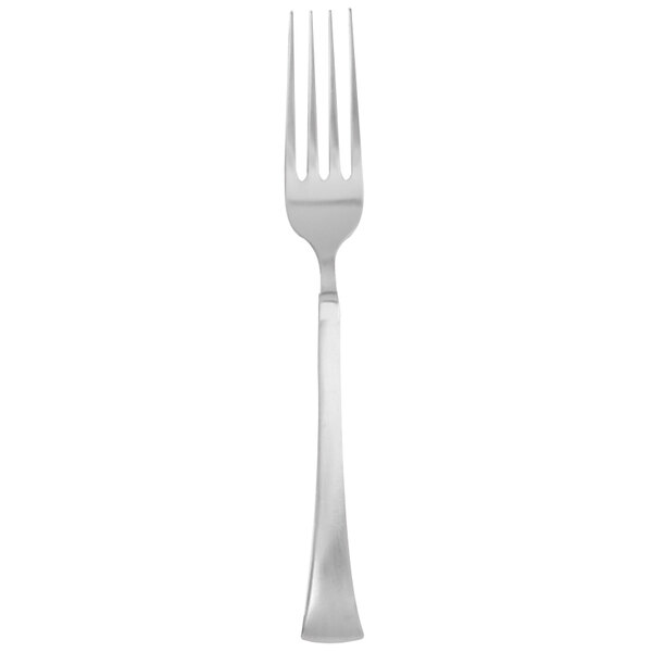 A Walco stainless steel dinner fork with a silver handle.