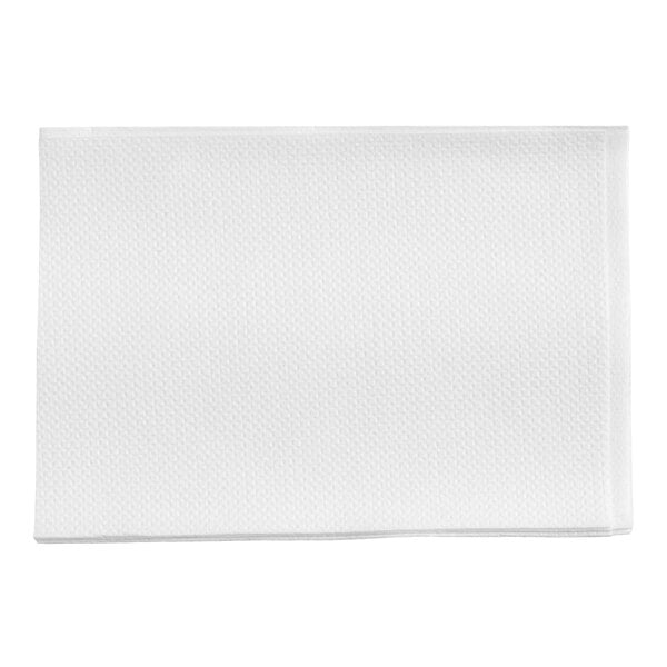 OneUp by Choice White Wide Interfold 6 1/2" x 8 1/2" Dispenser Napkin - 500/Pack