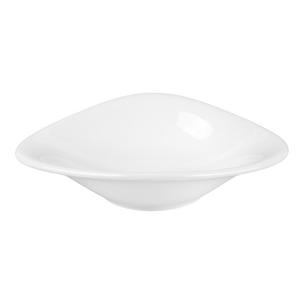 Villeroy & Boch Dune 2.75 oz. White Porcelain Flat Bowl - 6/Case