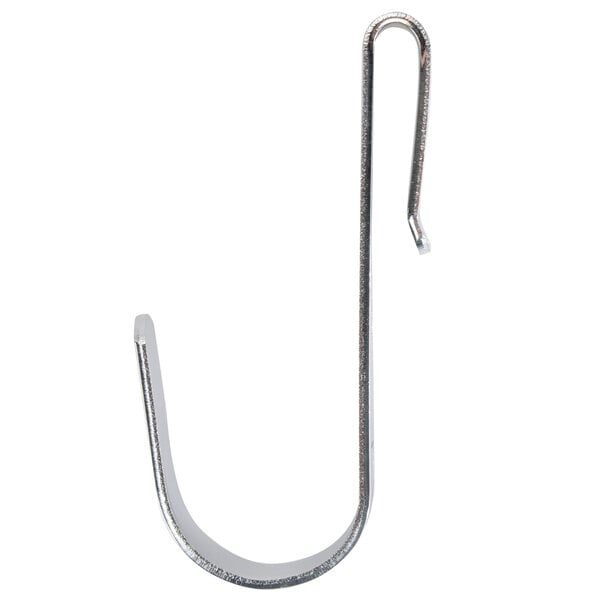 A silver metal hook for a Metro SmartWall G3 Task Station Kit.