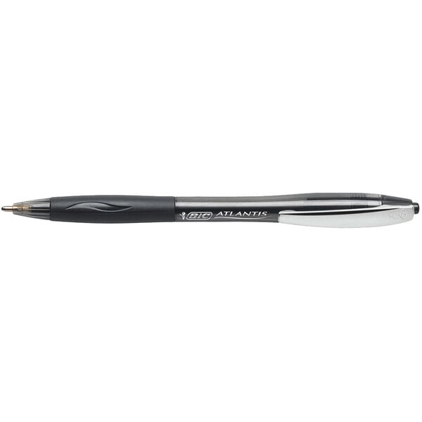 Bic Vcgbp31bk Atlantis Bold Black Ink With Black Barrel 16mm