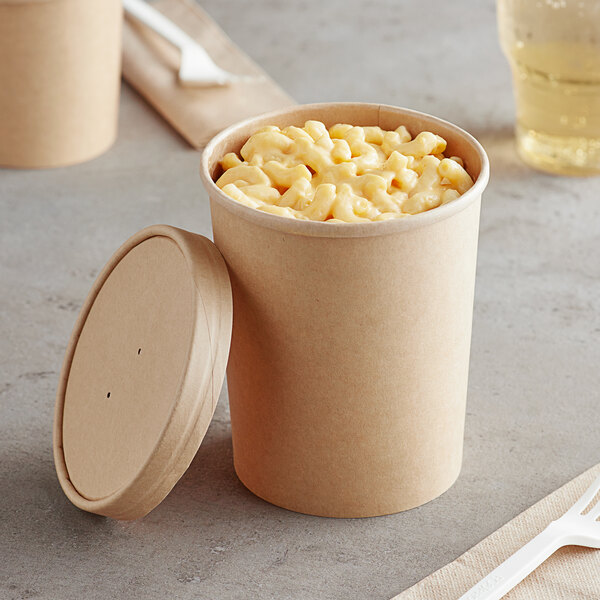 Organic Kraft Paper Cups Organic Salad Bowl Tableware Soup Bowls Perfect  For Ice Cream Soup Lunch Travel - 25 Pack 16 Oz