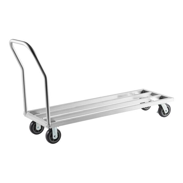 Regency 20" x 60" Mobile Aluminum Dunnage Rack - 1600 lb. Capacity