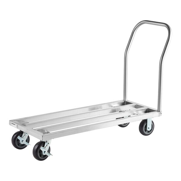 Regency 20" x 48" Mobile Aluminum Dunnage Rack - 1600 lb. Capacity