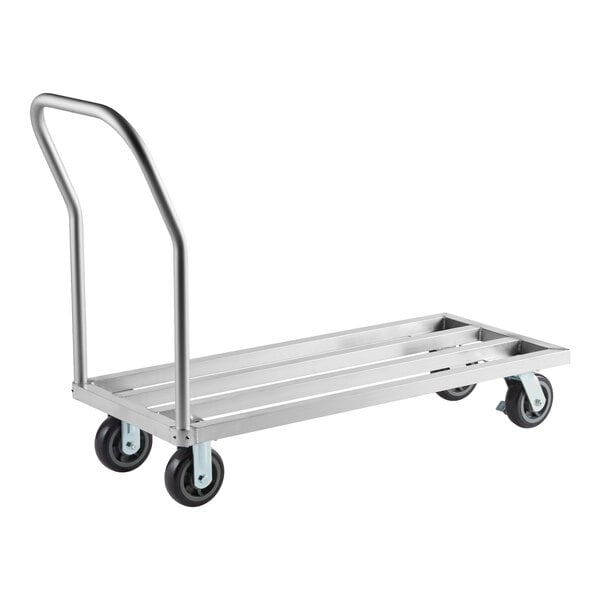 Regency 20" x 48" Mobile Aluminum Dunnage Rack - 1600 lb. Capacity