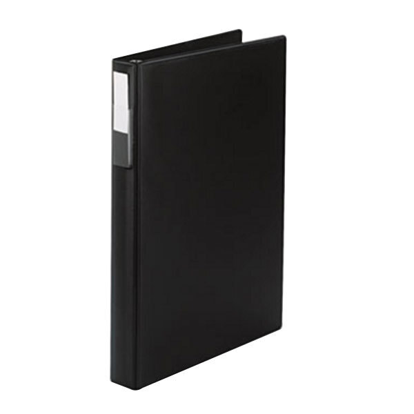 Avery 6100 Black HeavyDuty NonView Binder with 1" Round Rings and Spine Label Holder