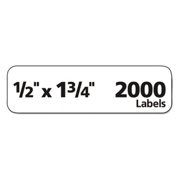 Avery 5267 Easy Peel 1 2 X 1 3 4 Printable Return Address Labels 