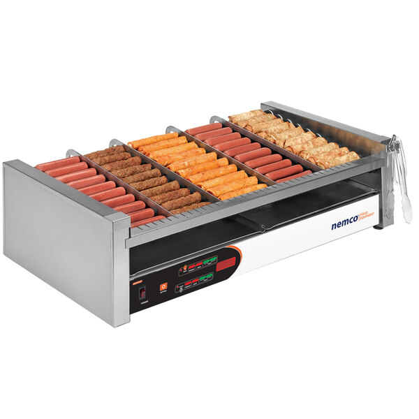 a hot dogs on a grill