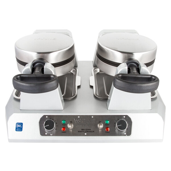 Waring Commercial Waffle Maker (Double, Belgian)