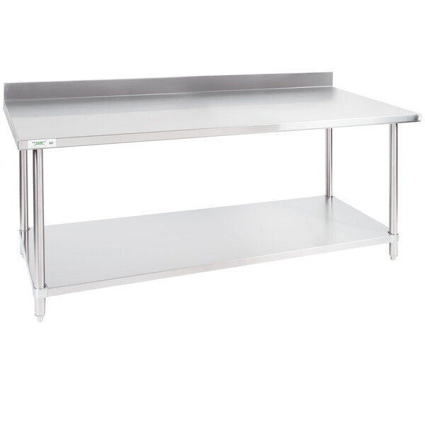 Regency 30 X 72 16 Gauge Stainless Steel Commercial Work Table