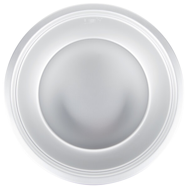 A white round Town rice cooker pot with a round center.