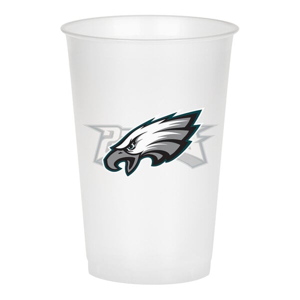 Creative Converting Philadelphia Eagles 20 oz. Plastic Cup - 96/Case
