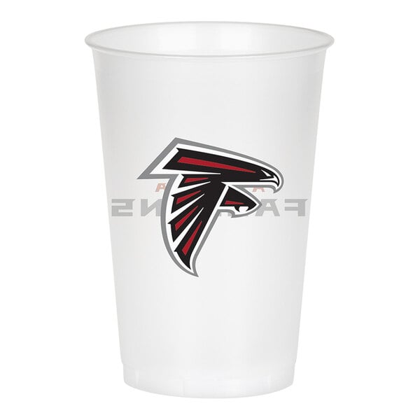 Creative Converting Atlanta Falcons 20 oz. Plastic Cup - 96/Case