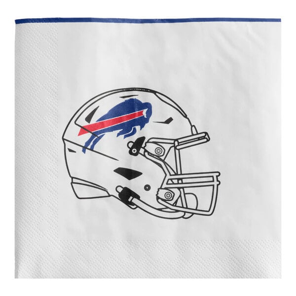 Creative Converting Buffalo Bills 2-Ply Luncheon Napkin - 192/Case