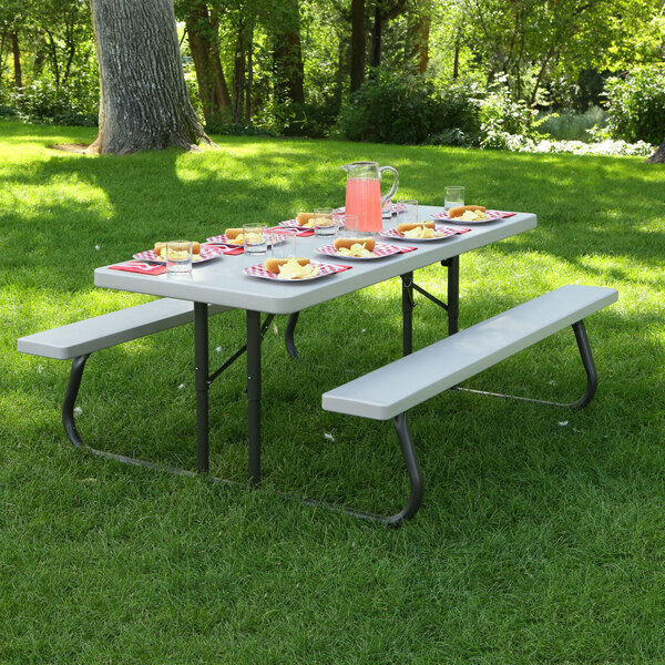 Lifetime 22119 30 X 72 Rectangular Putty Plastic Folding Picnic Placeholder Image Requested By Er
