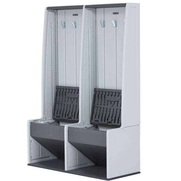 Lifetime 60226 Outdoor Double Locker with Storage Benches