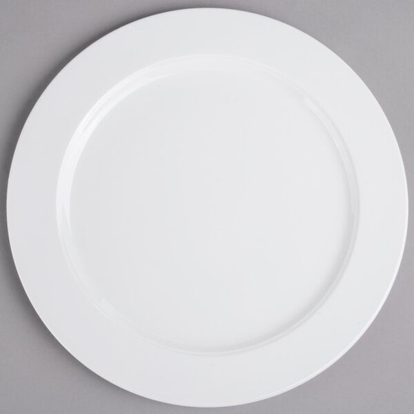 A white Villeroy & Boch porcelain round platter.