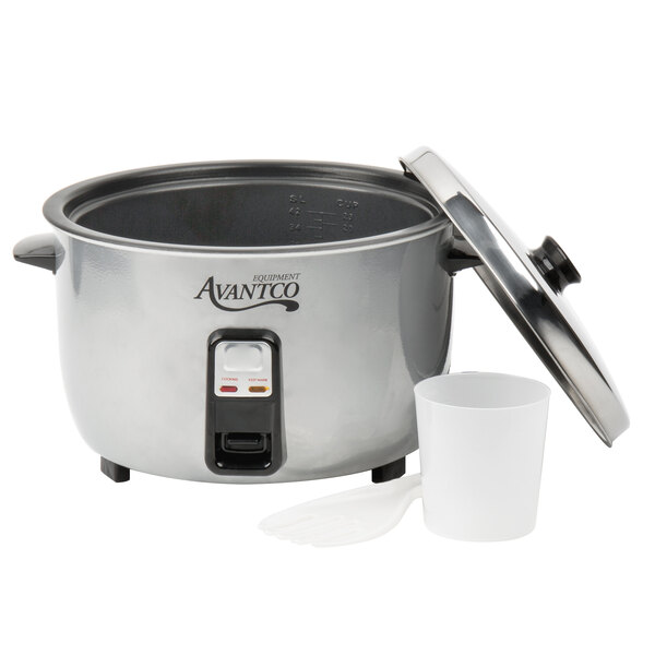 Avantco RC23161 46 Cup (23 Cup Raw) Electric Rice Cooker / Warmer ...