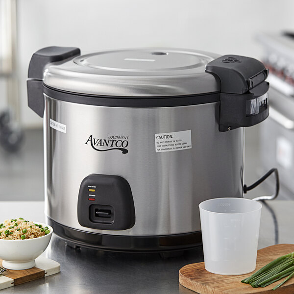 Avantco Commercial RC3060 60 Cup (30 Cup Raw) Electric Rice Cooker / W –  BESTSMART OUTLET