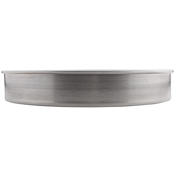 An American Metalcraft stainless steel cake pan.