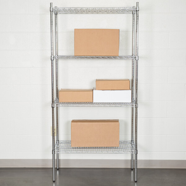 Regency 18 X 36 Nsf Stainless Steel Shelf Kit With 74 Posts Image Preview