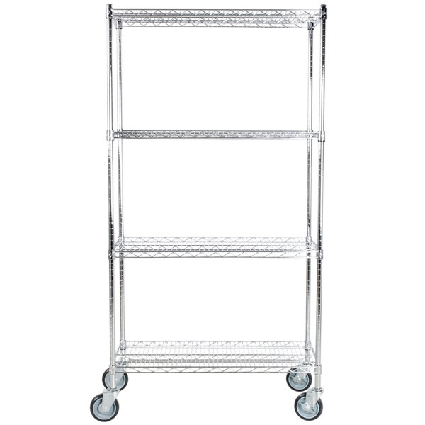 Regency 18 X 36 Nsf Stainless Steel Shelf Kit With 64 Posts And Main Picture