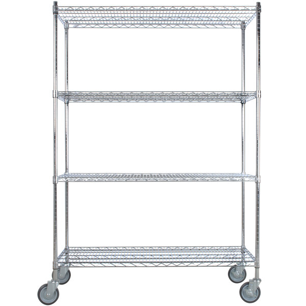 Regency 24 X 48 Nsf Stainless Steel Shelf Kit With 64 Posts And Main Picture