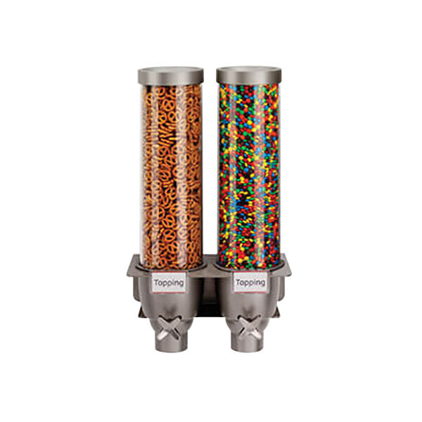 Rosseto EZ524 EZ-SERV 4.94 Liter Double Canister Wall-Mounted Topping ...