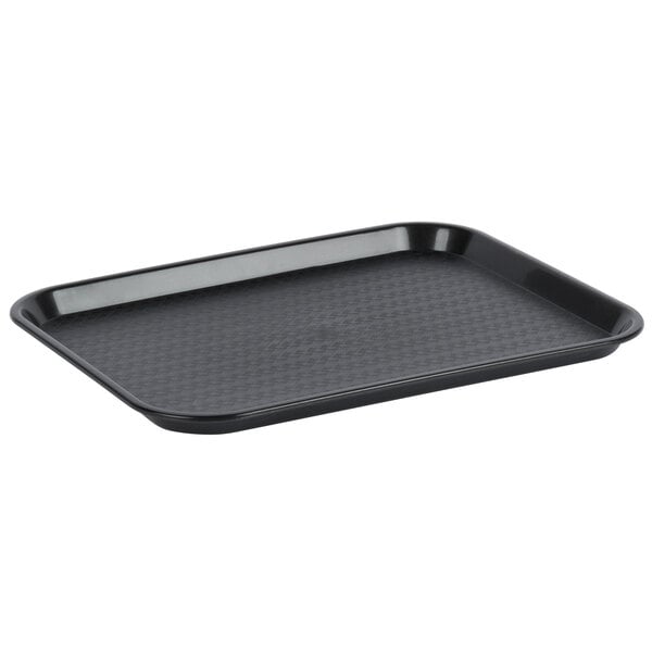 Black Restaurant Serving Tray (22) - WebstaurantStore