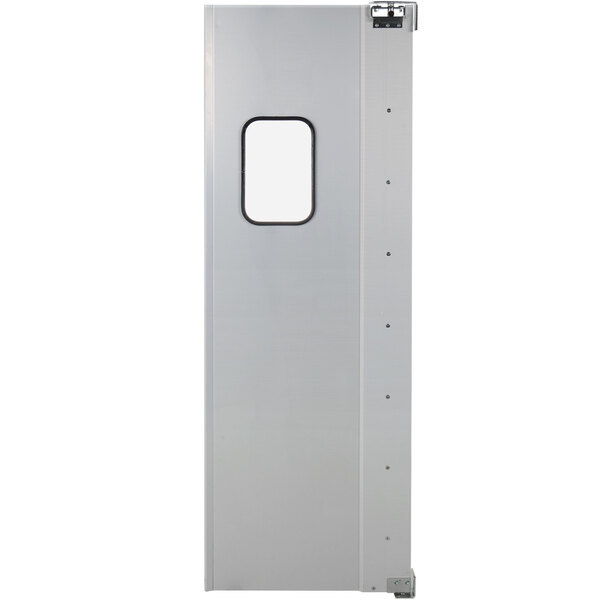 Regency Single Aluminum Swinging Traffic Door with 9" x 14" Window 30