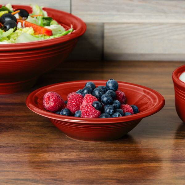 a bowl of fruit and salad