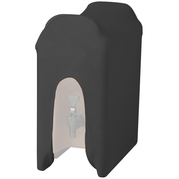A black Snap Drape spandex cover on a white background.