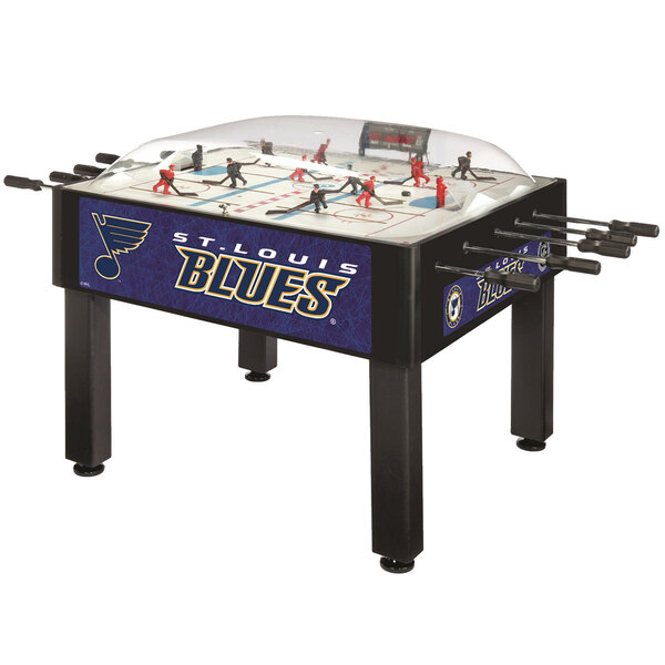 Holland Bar Stool Dhbstlblu 54 St Louis Blues Logo Basic Dome Holland Bar Stool Dhbstlblu 54 St Louis Blues Logo Basic Dome Hockey Table Main Picture