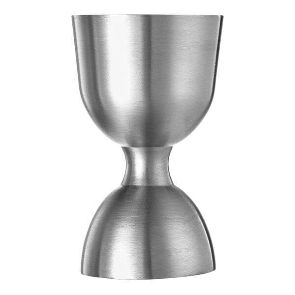 Barfly® M37006 1 oz. & 2 oz. Stainless Steel Heavy-Duty Straight Rim Bell Jigger