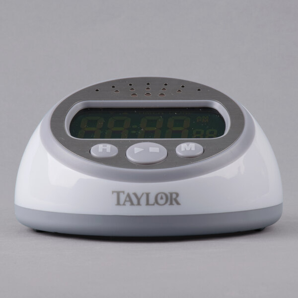 Taylor 5873 Extra Loud Digital Kitchen Timer with Clock
