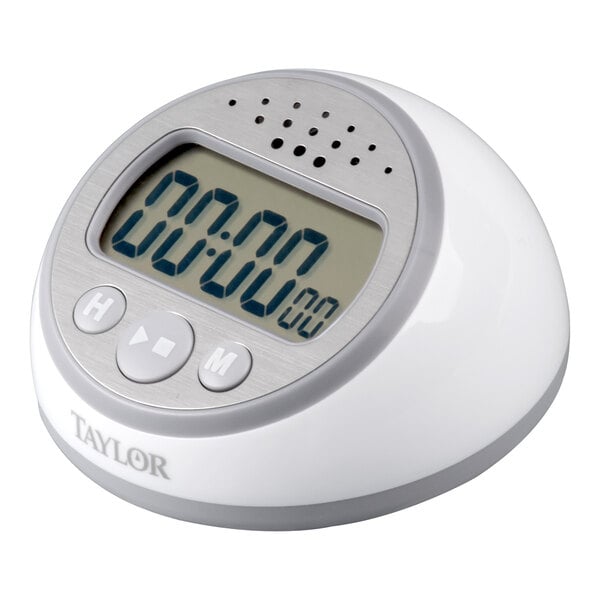 Taylor 5873 Extra Loud Digital 24 Hour Kitchen Timer with Clock
