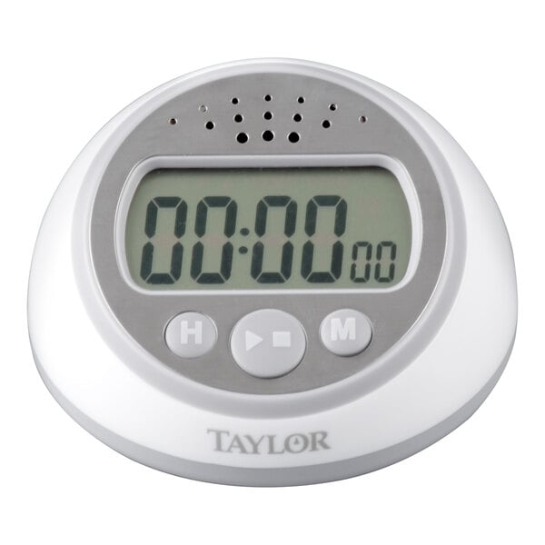 Taylor 5873 Extra Loud Digital 24 Hour Kitchen Timer with Clock