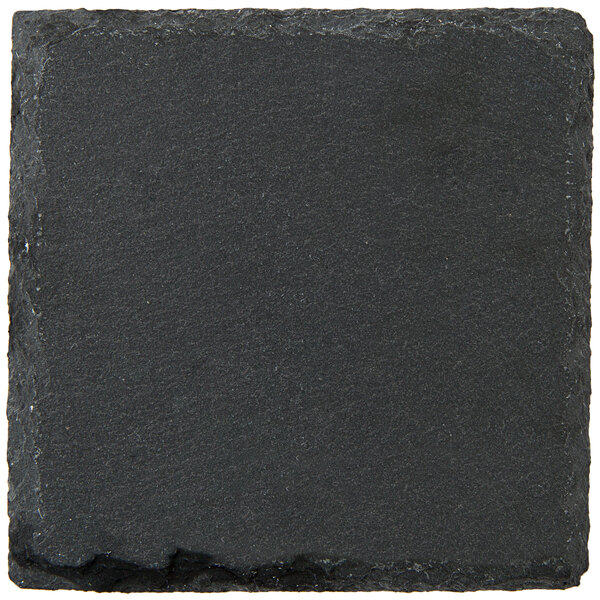 Shape Black Set of 6 Artaste Glass 28652 Slate Wine Tag and Soapstone Chalk,3.25 by 3-Inch 